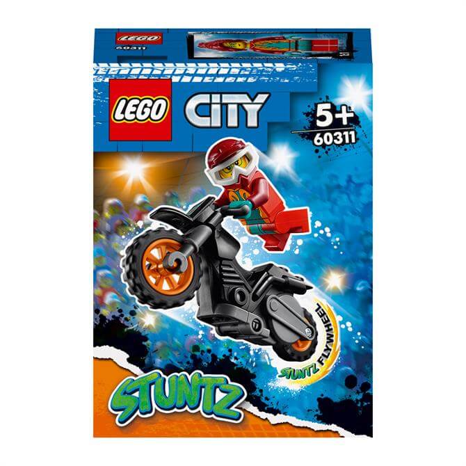Lego City Fire Stunt Bike 60311